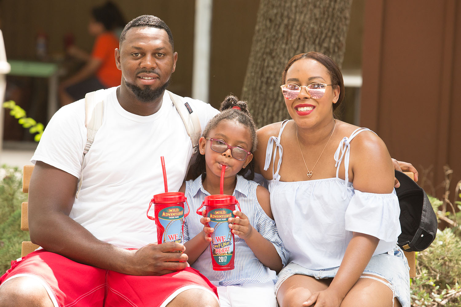 Lifestyle blogger Bianca Dottin and her family at Wild Adventures Wild Adventures Travel Guide - Bianca Dottin