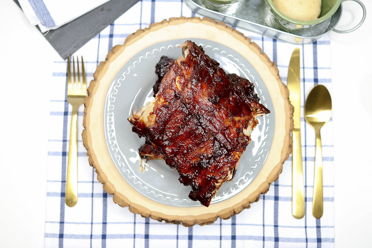 Tastes of Now Sweet Pork Baby Back Ribs Recipe | Bianca Dottin