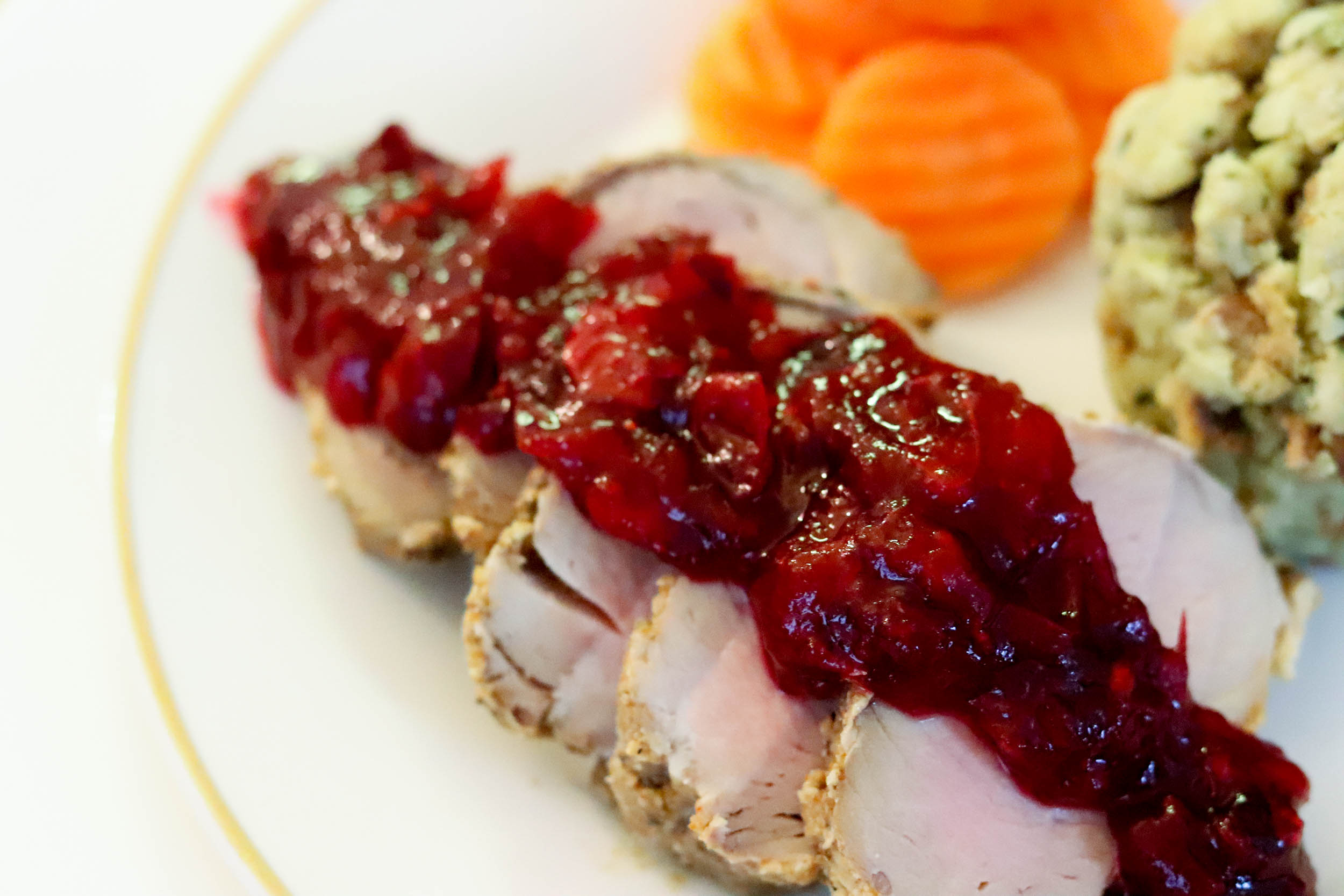 Taste of Now Cranberry Pork Loin Recipe | Bianca Dottin