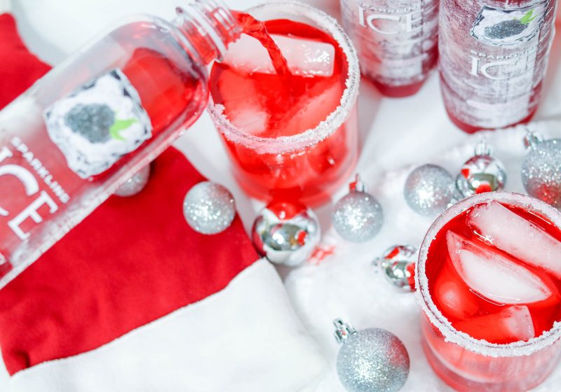 Santa's Black Raspberry Rum Punch | Bianca Dottin