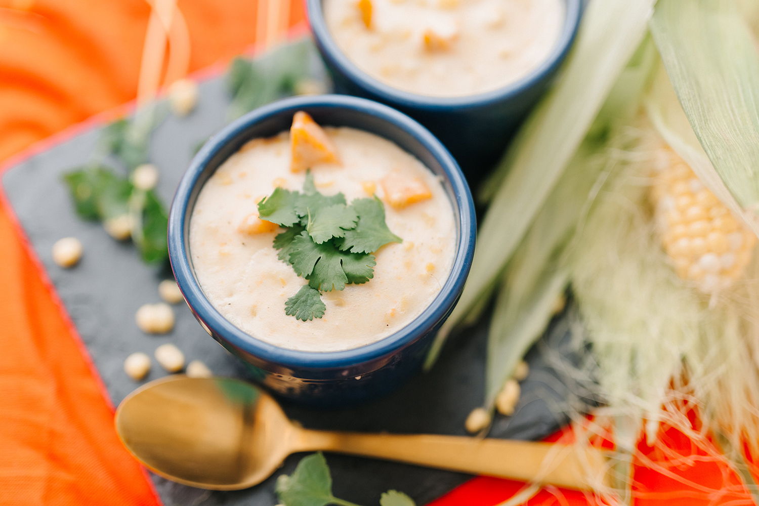 Instant Pot Corn Chowder With Turkey - Bianca Dottin