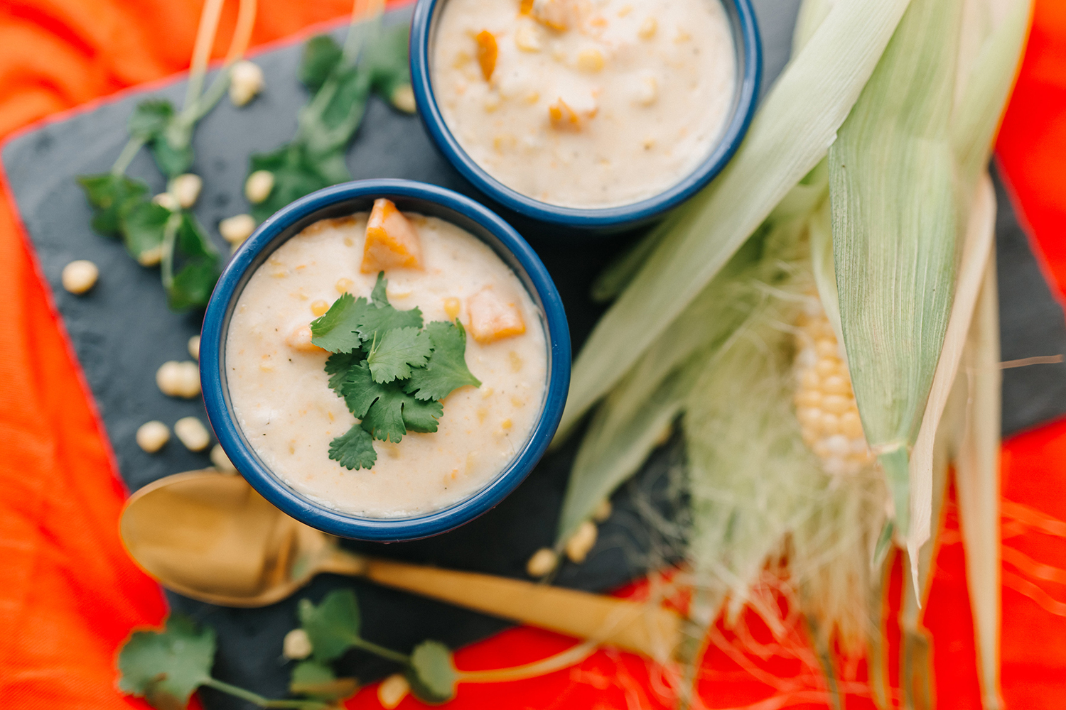 Instant Pot Corn Chowder With Turkey - Bianca Dottin