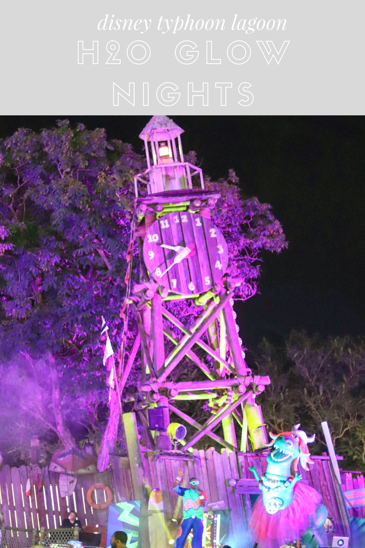 Disney Typhoon Lagoon H20 Glow Nights