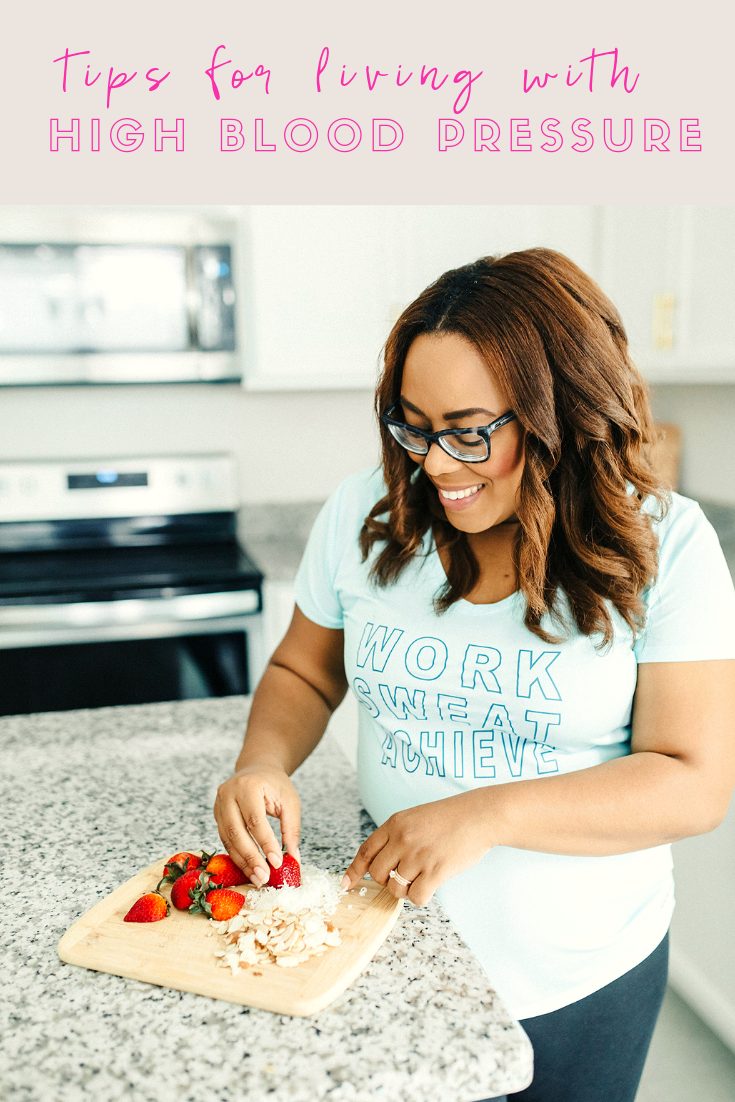 living with high blood pressure