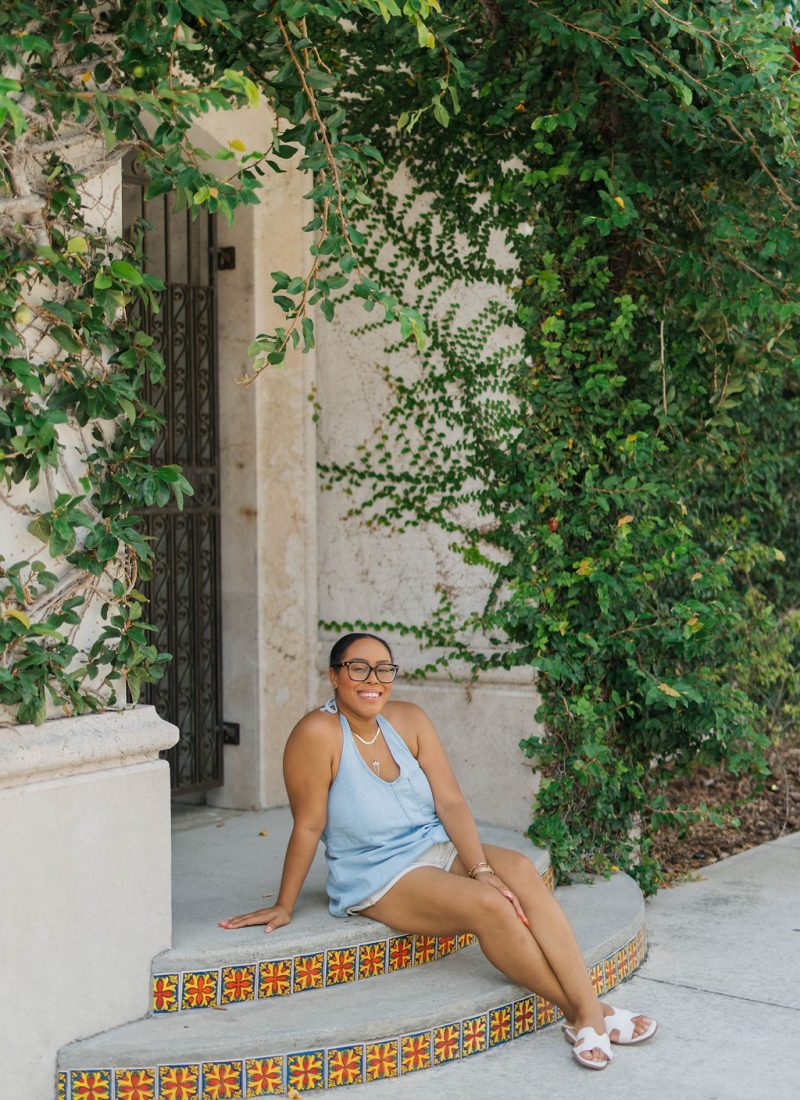 denim halter top trend for summer