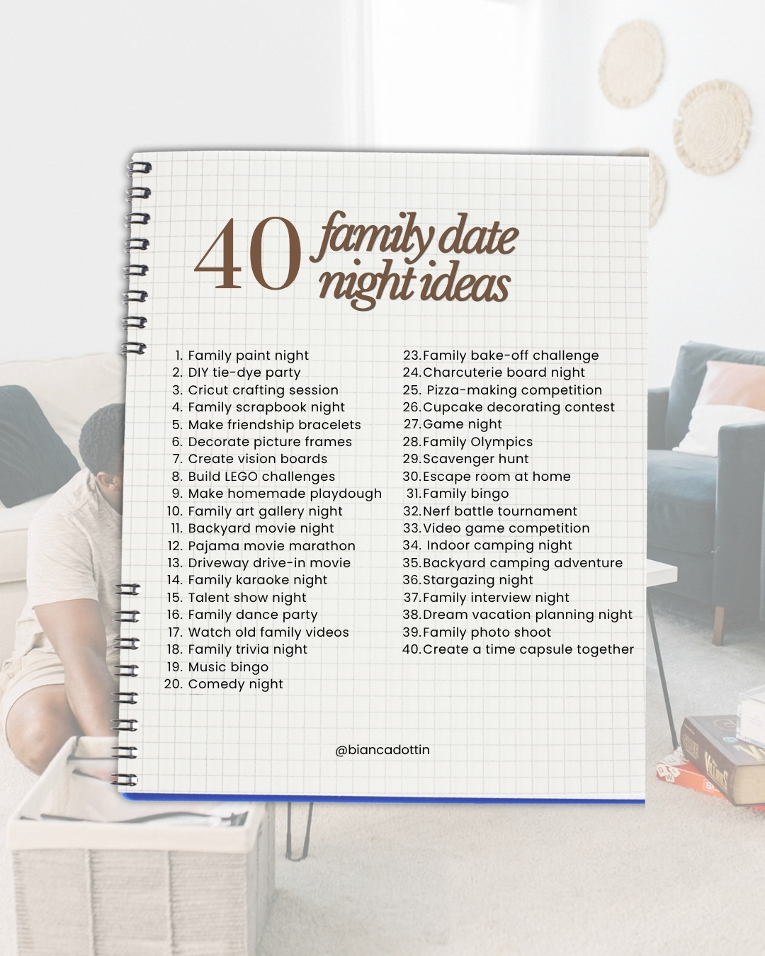40 family date night ideas