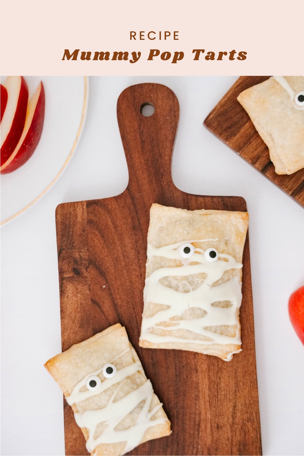apple mummy pop tarts recipe